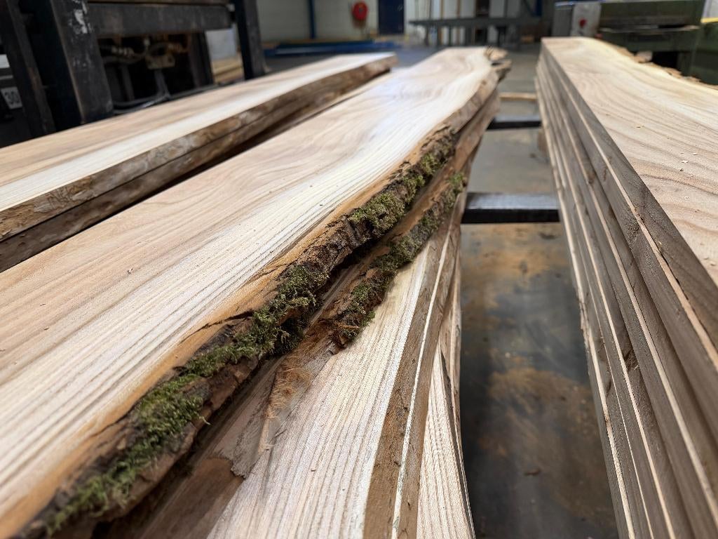 Vensterbanken en wandplanken van massief iepenhout, Overige materialen, Vensterbanken, Nieuw, Ophalen of Verzenden