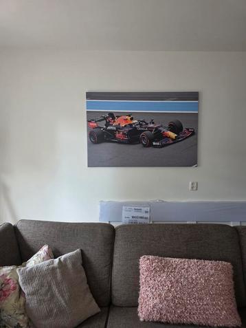 Groot canvas max verstappen 33 formule 1 beschikbaar voor biedingen