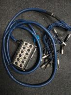 Defecte Audio Snake Kabel met Neutrik contrastekkers, Muziek en Instrumenten, Kabels en Stekkers, Ophalen of Verzenden, Gebruikt