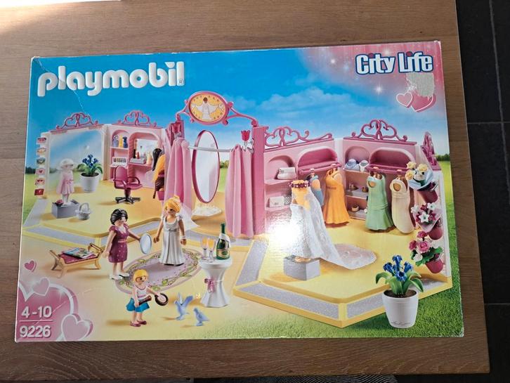 Playmobil 9226 Bruidswinkel - bijna complete Set, Kinderen en Baby's, Speelgoed | Playmobil, Zo goed als nieuw, Complete set, Ophalen of Verzenden