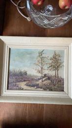 Oude schilderij met landschap van joop burger, Ophalen