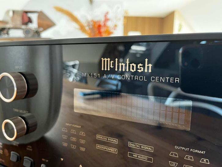 McIntosh MX 151 surround processor, Audio, Tv en Foto, Versterkers en Receivers, Zo goed als nieuw, 7.1, Minder dan 60 watt, Overige merken