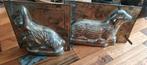 2 vintage chocolade vormen Pasen, Ophalen