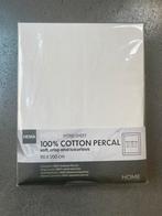 Hema katoen hoes matras overtrek wit 90x200 nieuw, Eenpersoons, Nieuw, Ophalen of Verzenden, Wit