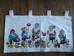 Geborduurd wandkleed  met kabouters, Hobby en Vrije tijd, Borduren en Borduurmachines, Ophalen of Verzenden, Zo goed als nieuw