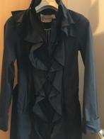 Giacomo. trenchcoat. Maat M, Kleding | Dames, Jassen | Winter, Maat 38/40 (M), Blauw, Ophalen of Verzenden, Zo goed als nieuw