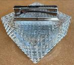 Vintage Kristallen Tafelaansteker - Handgeslepen, Ophalen of Verzenden