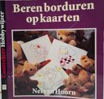 HOBBYWIJZER Beren borduren op kaarten, Ophalen of Verzenden, Overige onderwerpen
