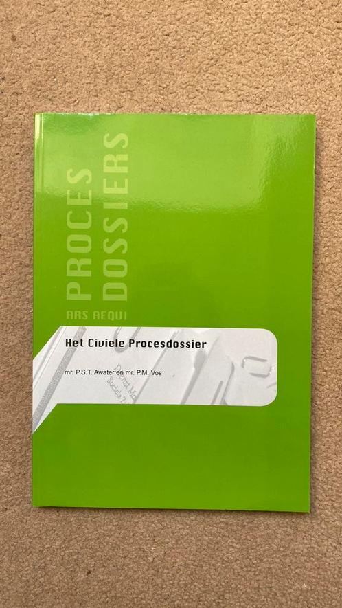 Petra Vos - Het civiele procesdossier, Boeken, Wetenschap, Zo goed als nieuw, Ophalen