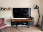 Industriële Mangohout metalen TV-meubel 200x40x60, Huis en Inrichting, Kasten | Televisiemeubels, 150 tot 200 cm, Minder dan 100 cm