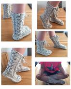 Patroon!! Kabel boots voor kinderen, Ophalen of Verzenden, Nieuw, Breien, Patroon of Boek