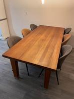 Kersenhouten eettafel, Huis en Inrichting, Complete eetkamers, Ophalen, Gebruikt