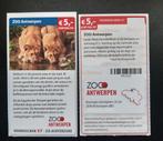 ZOO Antwerpen €5,- korting p.p, Drie personen of meer, Kortingsbon, Overige typen