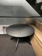 Zwarte Ronde eettafel - Woood  Bruno Modern Design, Huis en Inrichting, Tafels | Eettafels, 100 tot 150 cm, Rond, Ophalen of Verzenden