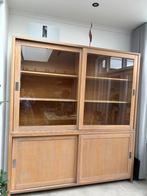 Eikenhouten buffetkast., Huis en Inrichting, Kasten | Buffetkasten, Ophalen, Met plank(en), Gebruikt, 150 tot 200 cm