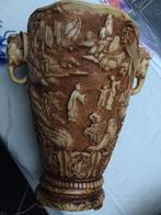 Prachtige vaas ivoor kleurig plm 40cm hoog, Antiek en Kunst, Ophalen of Verzenden