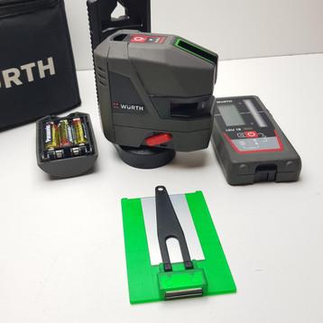 Wurth CLG18 kruislijnlaser + LRU 18 digitale laserontvanger beschikbaar voor biedingen