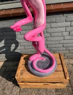 Roze Pink Panter Beeld - Decoratie, Ophalen, Gebruikt, Dier