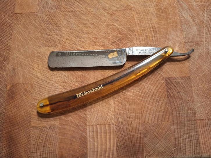 Vintage Scheermes - Widerstahl Solingen, Antiek en Kunst, Curiosa en Brocante, Ophalen of Verzenden