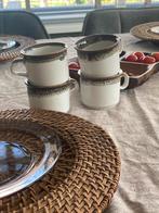 Vintage koffiekopjes - Hitkari kop-en-schotel, Q, Q, Ophalen of Verzenden, Zo goed als nieuw