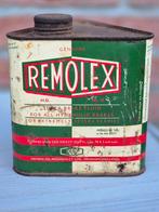 Remolex Olie blik te Maarssen, Verzamelen, Blikken, Ophalen of Verzenden, Gebruikt, Overige