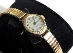 Vintage Jean Herber SWISS made mechanisch horloge van de 60, Overige merken, Staal, Ophalen of Verzenden