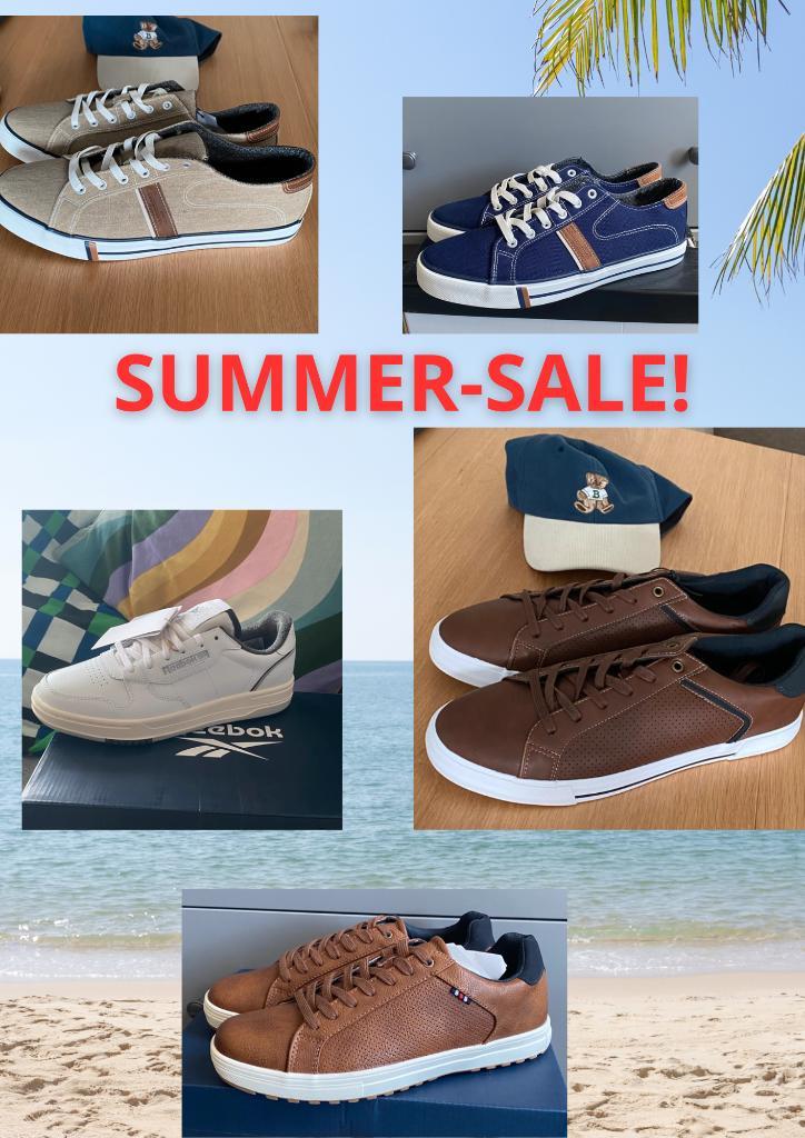sneakers casual  beige bruin blue sale reebok instap gratis, Kleding | Heren, Schoenen, Nieuw, Sneakers of Gympen, Bruin, Ophalen of Verzenden