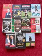11 Sportboeken (1x autosport & 10x voetbal), Boeken, Ophalen of Verzenden, Zo goed als nieuw