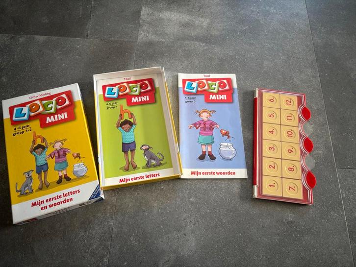Loco Mini Letters & Woorden Set, Kinderen en Baby's, Speelgoed | Educatief en Creatief, Zo goed als nieuw, Taal en Lezen, Ophalen of Verzenden