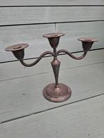 Verzilverde Kandelaar - 3 armig, Ophalen, Zilver