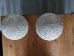 Twee bol lampen, Ophalen of Verzenden, Zo goed als nieuw, Overige materialen, Minder dan 50 cm