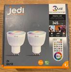 iDual ledlamp 8x GU10 inclusief afstandsbediening, Led-lamp, Minder dan 30 watt, Zo goed als nieuw, E27 (groot)