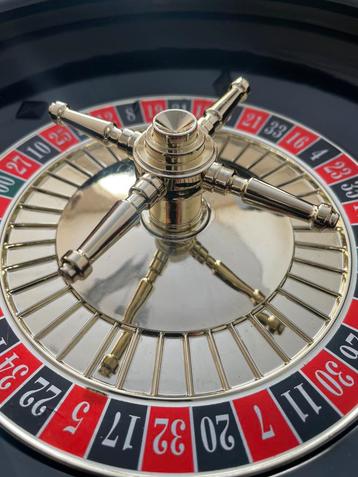 Luxe roulette casino spel compleet in doos. beschikbaar voor biedingen