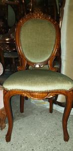 6 barok eetkamer stoelen, Antiek en Kunst, Antiek | Meubels | Stoelen en Banken, Ophalen