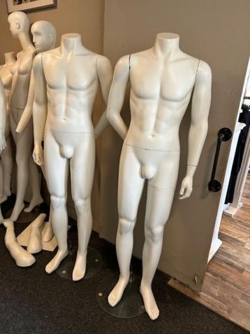 etalagepop paspop mannequin etalagefiguur headless €65 p.st. beschikbaar voor biedingen