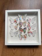 Vlinders IKEA olunda Schilderij, Huis en Inrichting, Woonaccessoires | Schilderijen, Tekeningen en Foto's, Minder dan 50 cm, Gebruikt