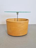 Modern cilinder bijzettafel Paul Mayen Habitat plywood ´80, Minder dan 45 cm, N, N, Hout