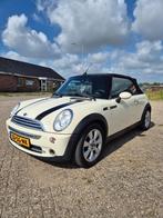 Mini 1.6 16V ONE Cabrio 2006 Wit, Auto's, Mini, 4 cilinders, Cabriolet, 4 stoelen, Wit