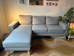 Grijze hoekbank van Jysk, Huis en Inrichting, Banken | Bankstellen, Ophalen, Gebruikt, Hoekbank, Driepersoons