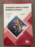 A practical guide to dutch building contracts, Boeken, Ophalen of Verzenden, Gelezen, Vakgebied of Industrie