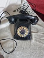 Telefoon neo vintage nepbakeliet met drukknopjes, doet het., Ophalen of Verzenden, Gebruikt, Bakeliet