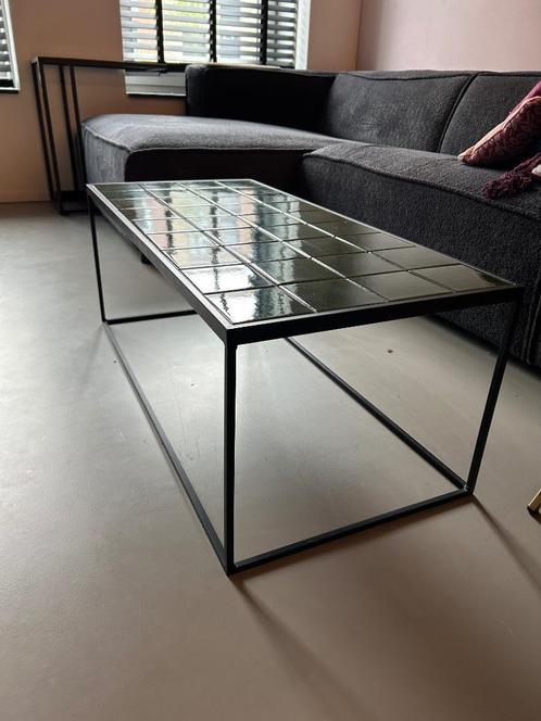 Westwing geglazuurde Salon tafel, Huis en Inrichting, Tafels | Salontafels, Zo goed als nieuw, Minder dan 50 cm, 50 tot 100 cm
