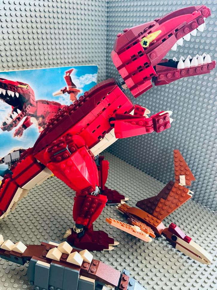 Lego Designer Set 4507 Dinosaurus, Kinderen en Baby's, Speelgoed | Duplo en Lego, Gebruikt, Lego, Complete set, Ophalen of Verzenden