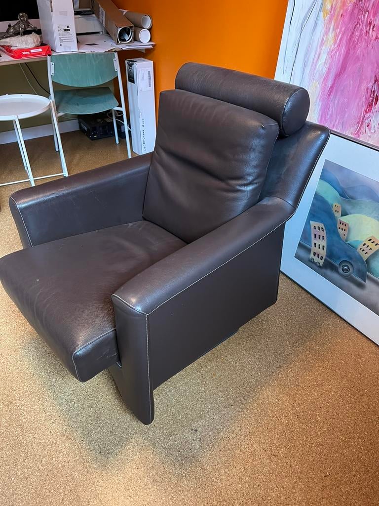 Leolux stoel, Huis en Inrichting, Fauteuils, Ophalen, Gebruikt, 75 tot 100 cm, 50 tot 75 cm