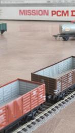 Goederenwagons - Diverse merken, Gebruikt, Wagon, Ophalen of Verzenden, Analoog