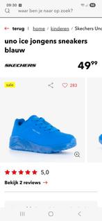 Prachtige Skechers ice blue, maat 34 unisex, Ophalen of Verzenden, Zo goed als nieuw, Jongen of Meisje, Laarzen