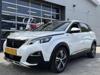 Peugeot 3008 1.2 PureTech Allure -AUTOMAAT I Navigatie I LED, Gebruikt, 1199 cc, Leder en Stof, Wit