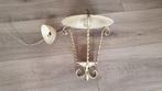 Hanglamp brocante met koperen fitting hoogte 35 cm, Huis en Inrichting, Minder dan 50 cm, Ophalen of Verzenden