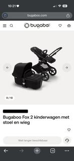 Bugaboo fox 2 kinderwagen met stoel en wieg, Ophalen, Zo goed als nieuw, Combiwagen, Duowagen