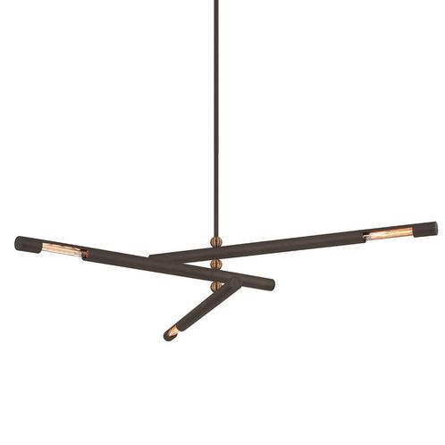 Hudson Valley Hendrix lamp nieuw in doos, Huis en Inrichting, Lampen | Hanglampen, Nieuw, 75 cm of meer, Metaal, Ophalen of Verzenden